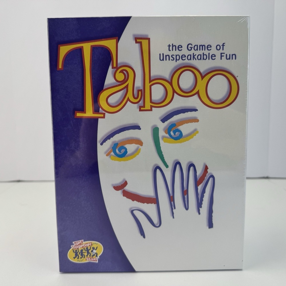 Taboo The Game of Unspeakable Fun Original Adult 4+ Players NEW And SEALED